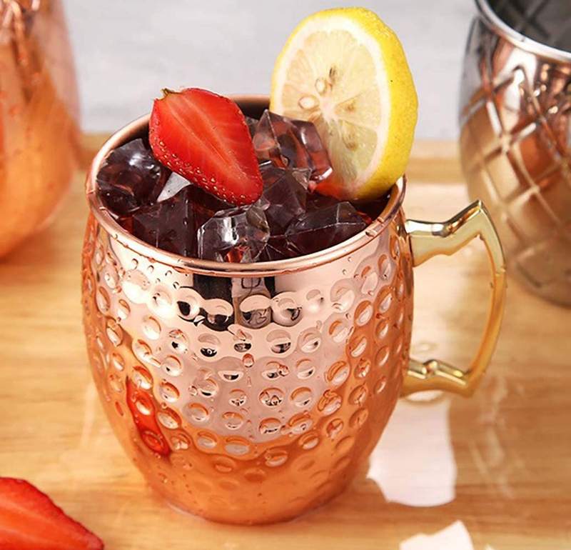 Mule Mug Stainless Steel Hamme - Mule Copper Mug avaliação e preço