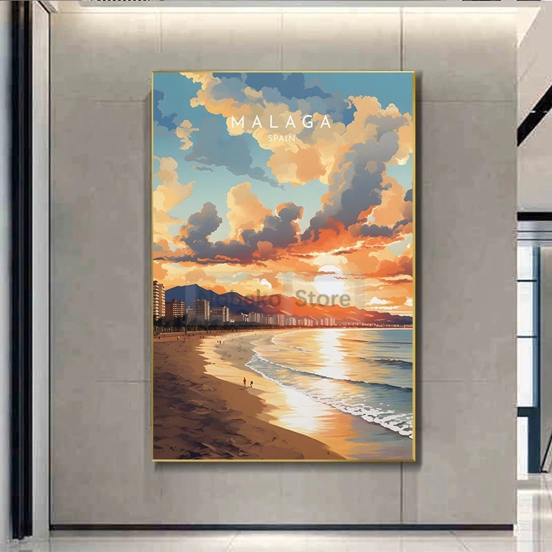 Spain Travel Poster Barcelona  - Home Barcelona avaliação e preço