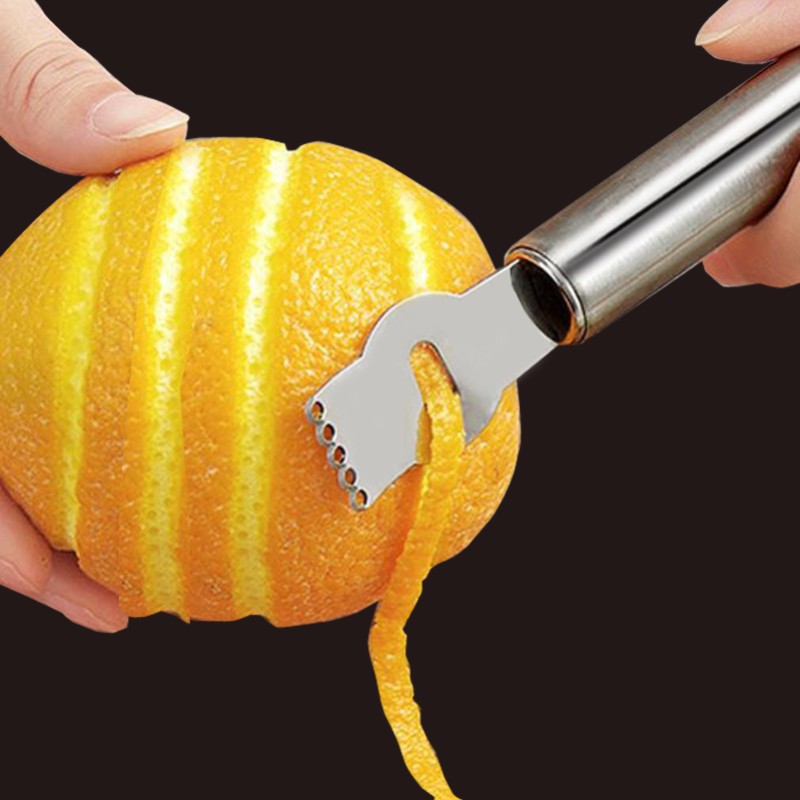 3Pcs Lemon Zester Grater Orang - Peeler Channel Knife avaliação e preço