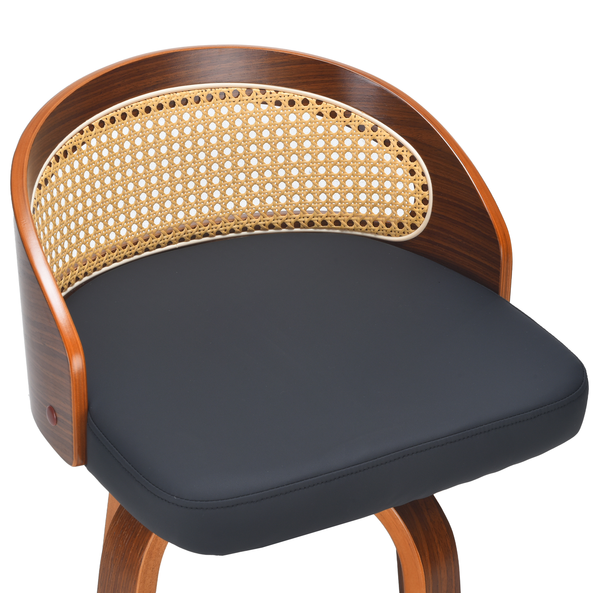 Set of 2 Swivel Bar Stools, Mo - Home Bar Lounge avaliação e preço