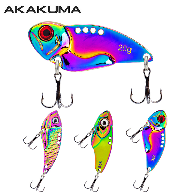 3PCS Metal Colorful VIB Lure 5 - Jigger Double Sided avaliação e preço