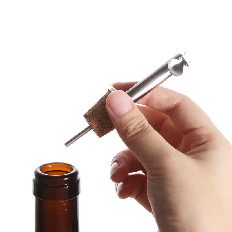 Stainless Steel Bottle Stopper - Wine Preservation Pump avaliação e preço