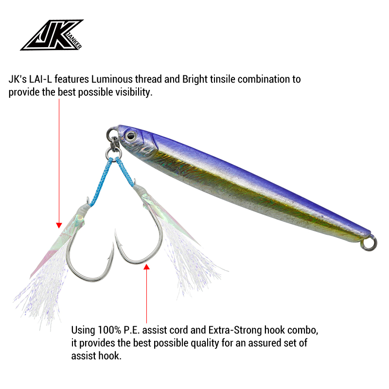 JK LAI-L Shore Jigging Light A - Jigger Double Sided avaliação e preço