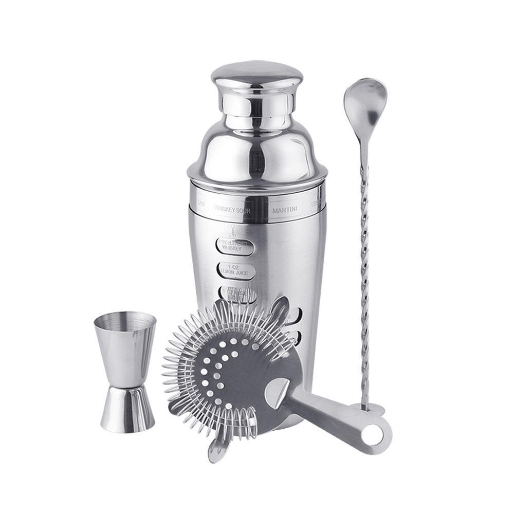 Boston Shaker Set 4 Pcs, Profe - Boston Shaker Set avaliação e preço