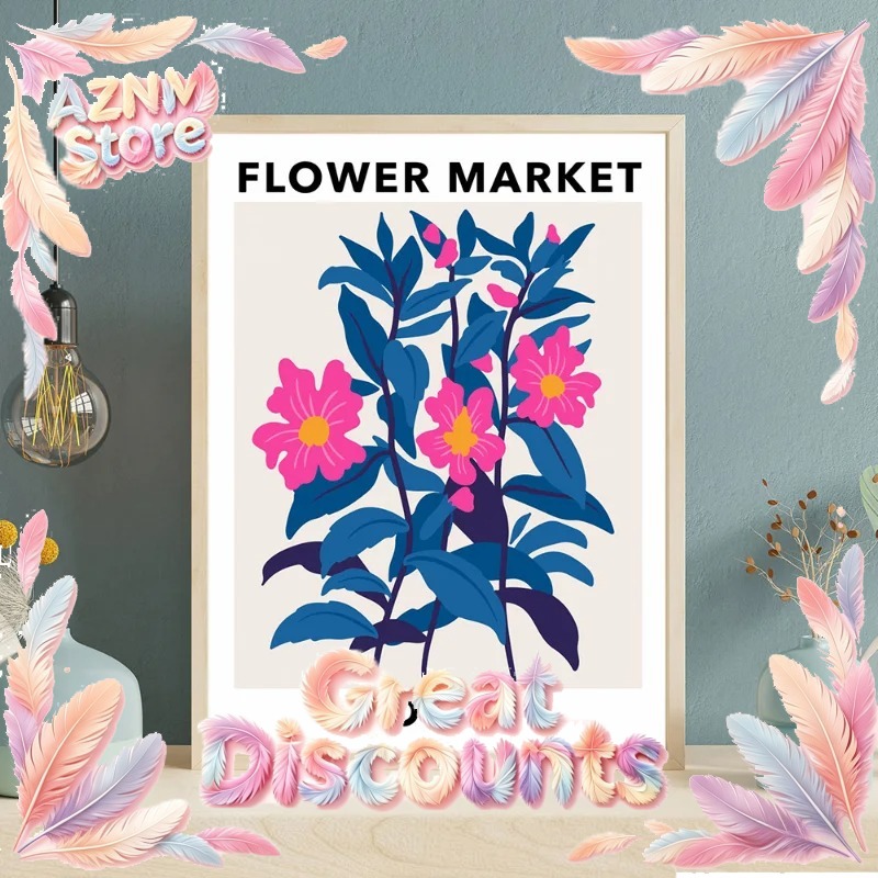 Flower Market Prints Poster Ba - Home Barcelona avaliação e preço