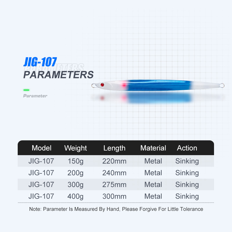 TEASER J107 150G-400G Fast-sin - Jigger Double Sided avaliação e preço