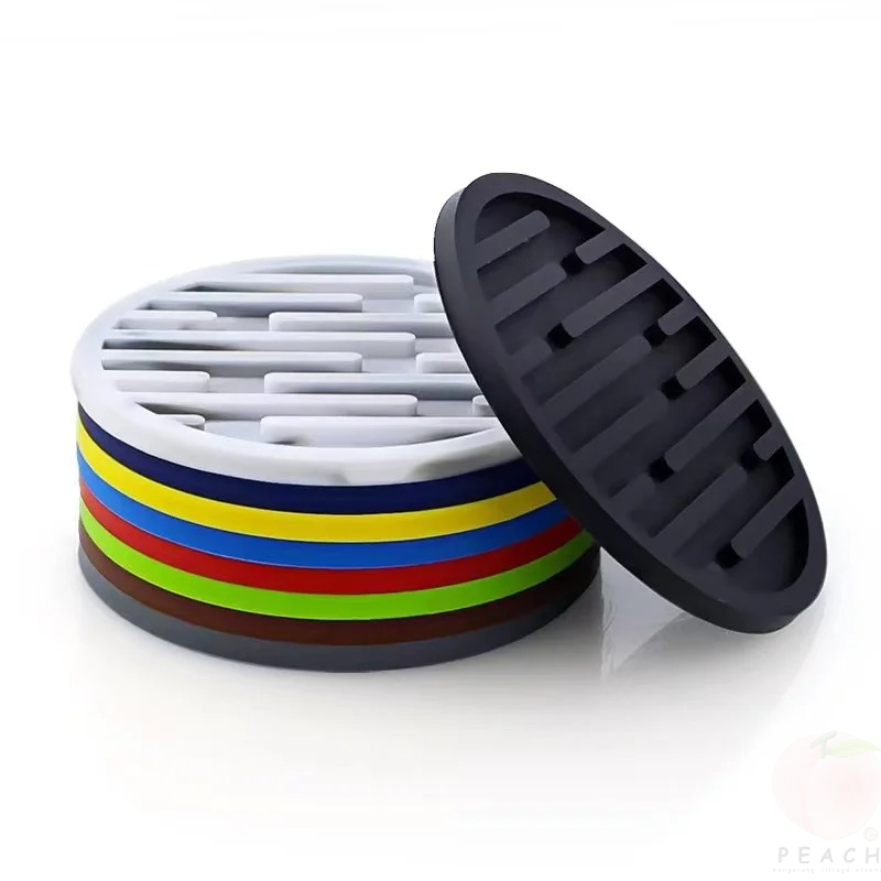 10cm Silicone Coasters Round H - Bar Mat Rubber avaliação e preço