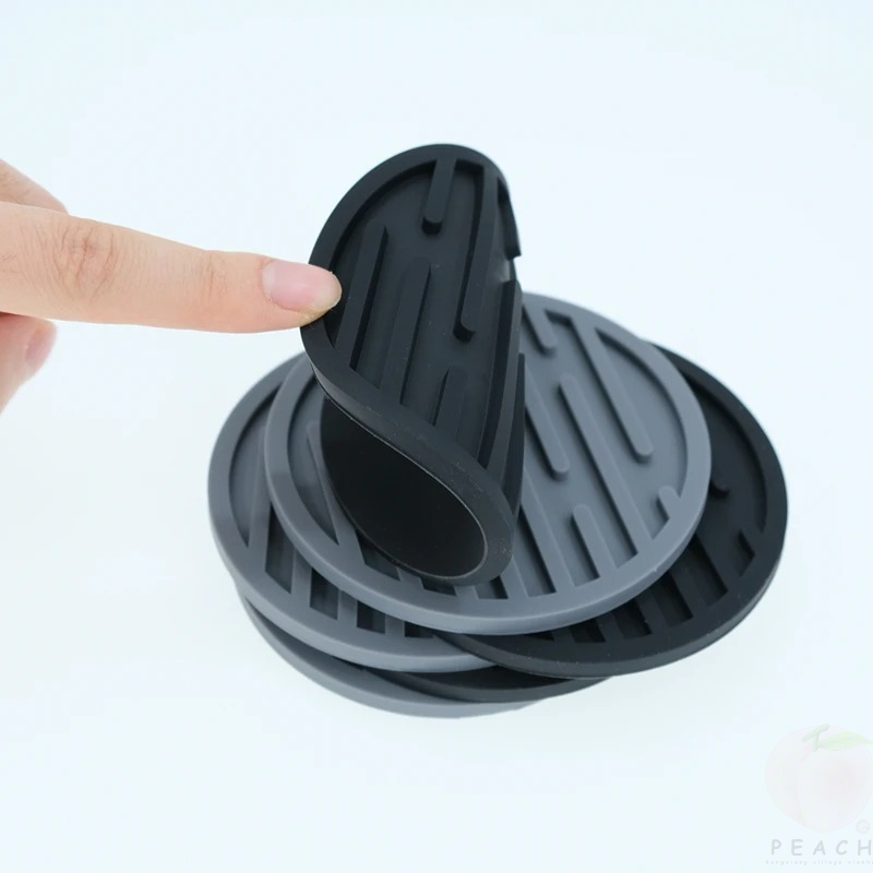 10cm Silicone Coasters Round H - Bar Mat Rubber avaliação e preço