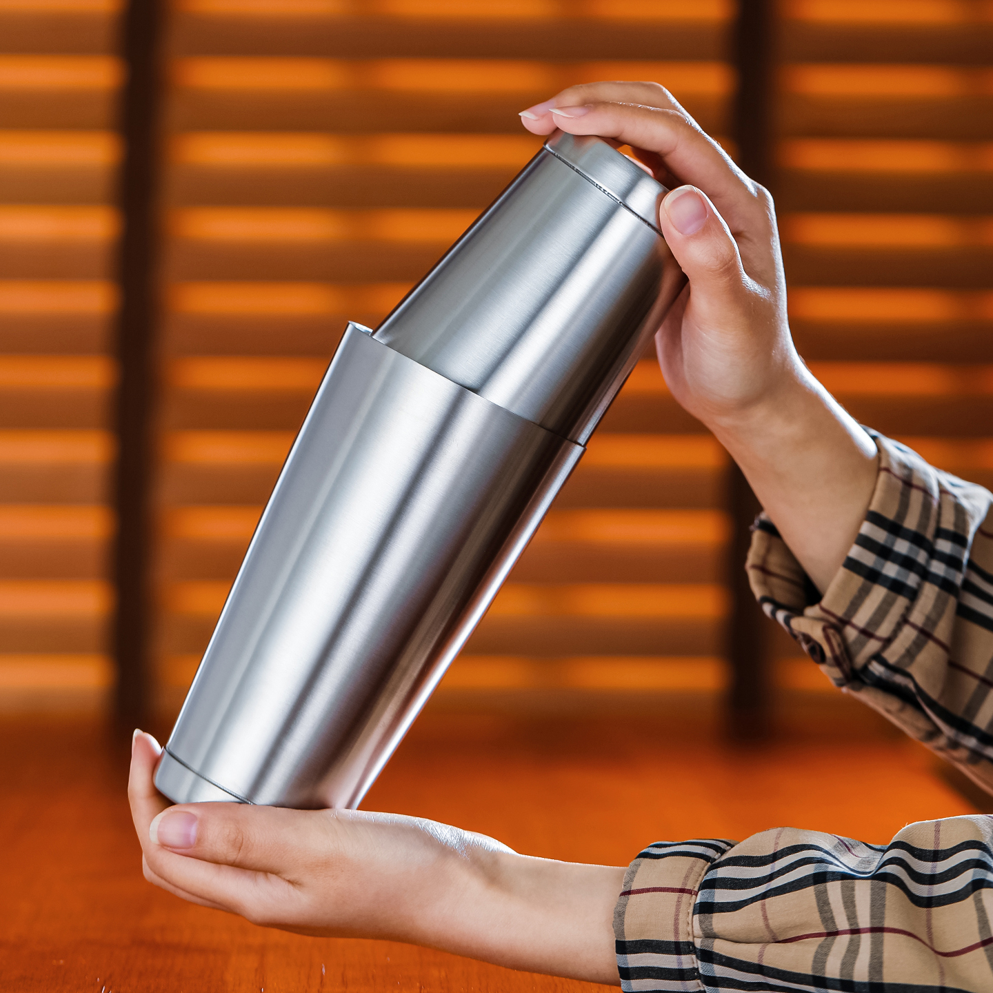 Bar Miracle 304 Stainless Stee - Boston Shaker Set avaliação e preço