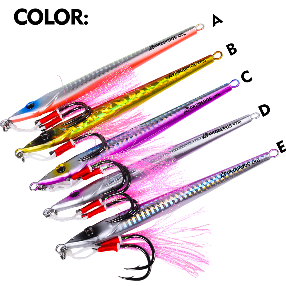 PROBEROS 30-100g Fast Sinking  - Jigger Double Sided avaliação e preço
