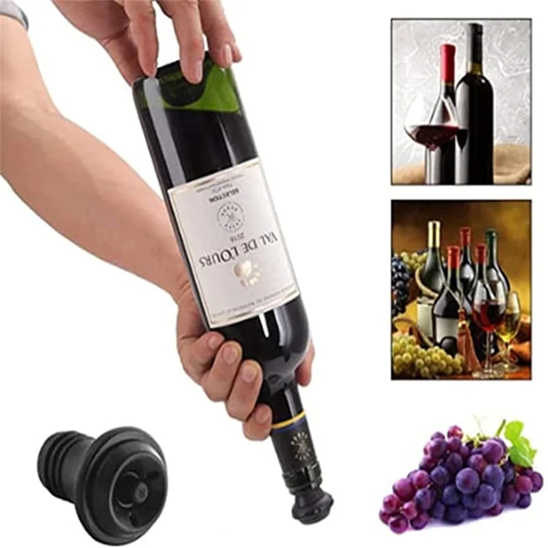 Wine Stopper with Vacuum Wine  - Wine Preservation Pump avaliação e preço