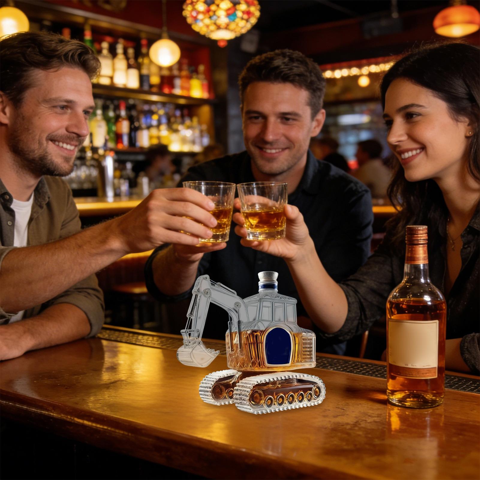 Heavy-Duty Excavator Whiskey D - Home Bar Supplies avaliação e preço
