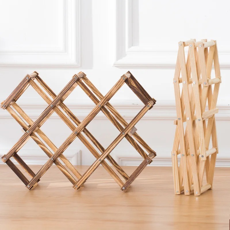Stackable Wine Storage Shelves - Home Bar Shelf avaliação e preço