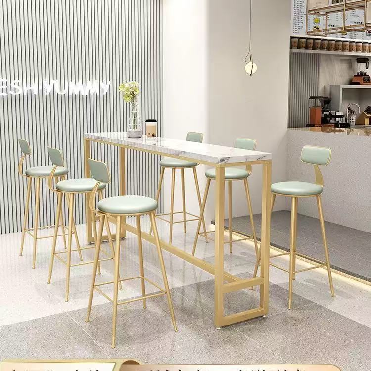 eb-Modern High Top Bar Table & - Home Bar Lounge avaliação e preço