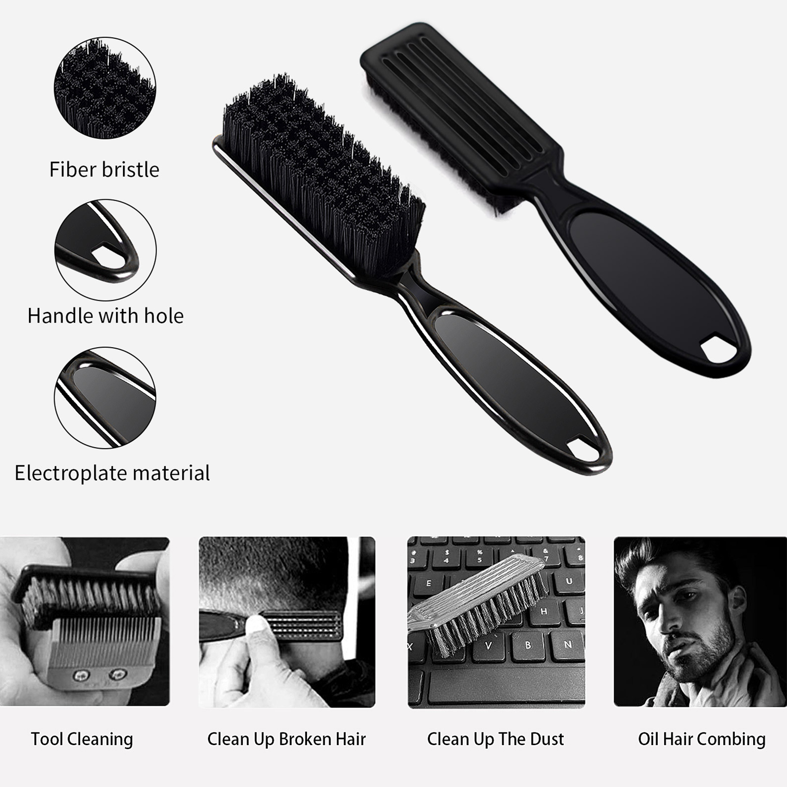 3Pcs Double-sided Barber Beard - Home Barber avaliação e preço