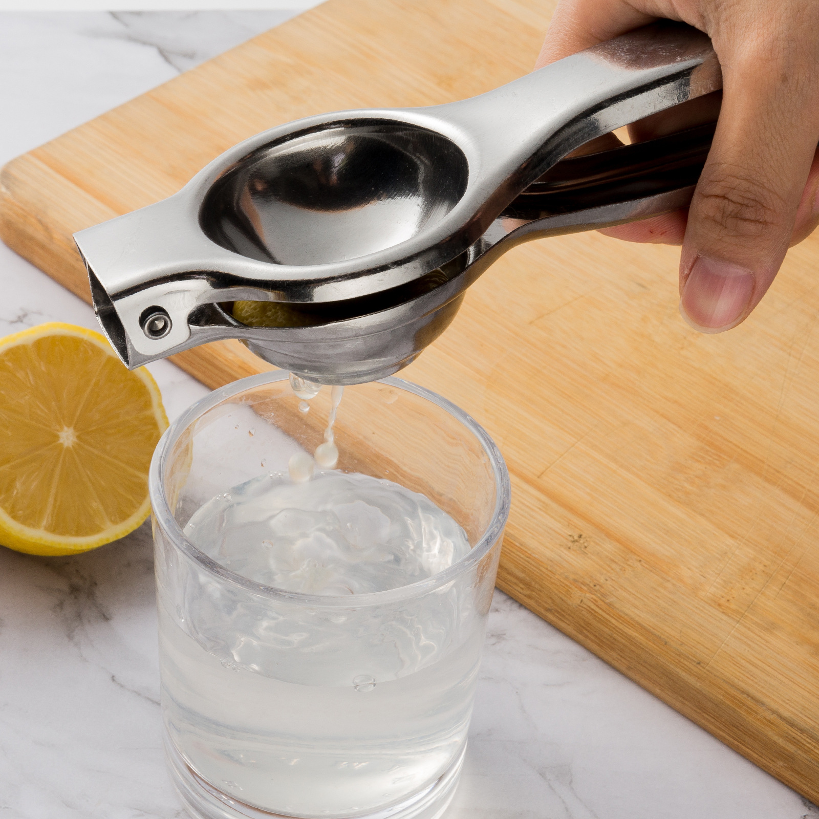 Stainless Steel Lime Squeezer  - Citrus Juicer Bar avaliação e preço