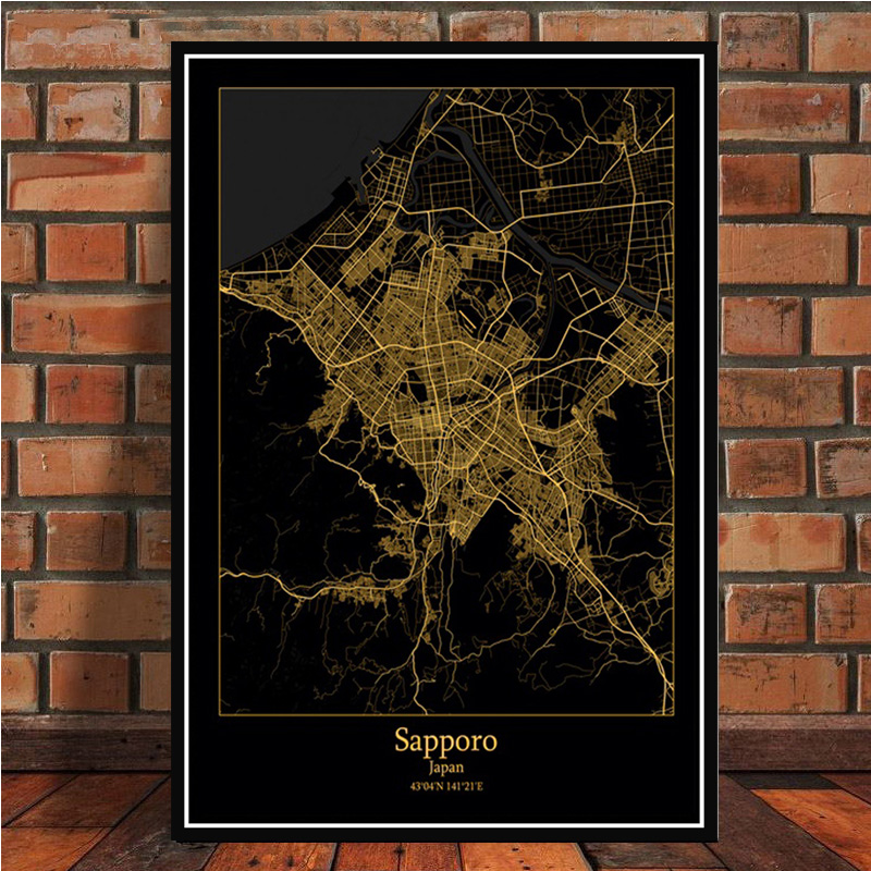 Poster Prints Amsterdam Tokyo  - Home Barcelona avaliação e preço