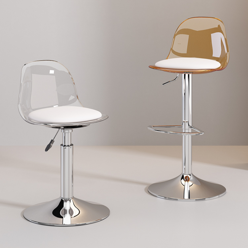 Acrylic Transparent Stool Heig - Home Bar Lounge avaliação e preço