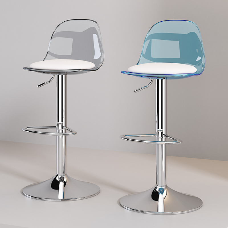 Acrylic Transparent Stool Heig - Home Bar Lounge avaliação e preço
