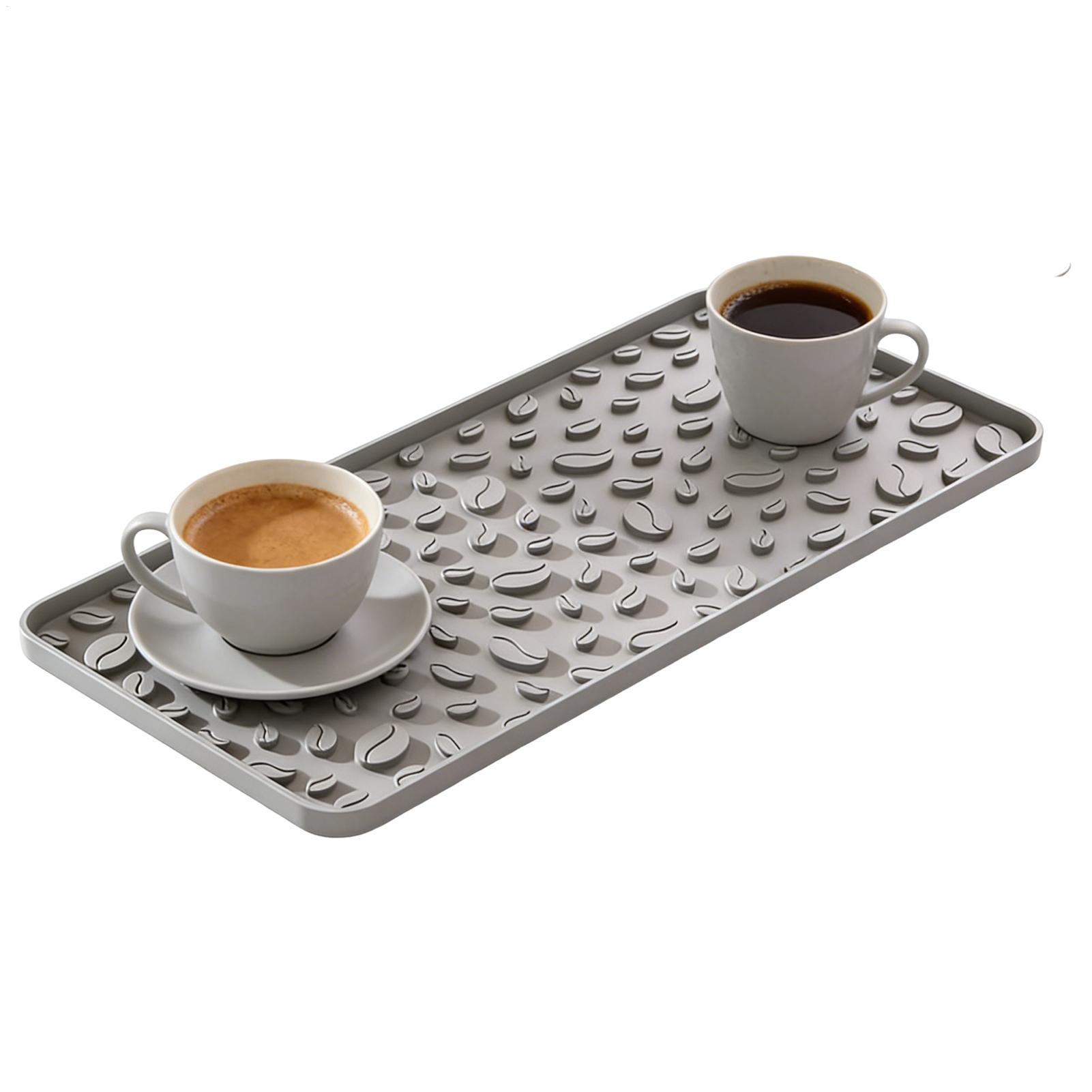 Coffee Mat Non-Slip Heat Insul - Bar Mat Rubber avaliação e preço