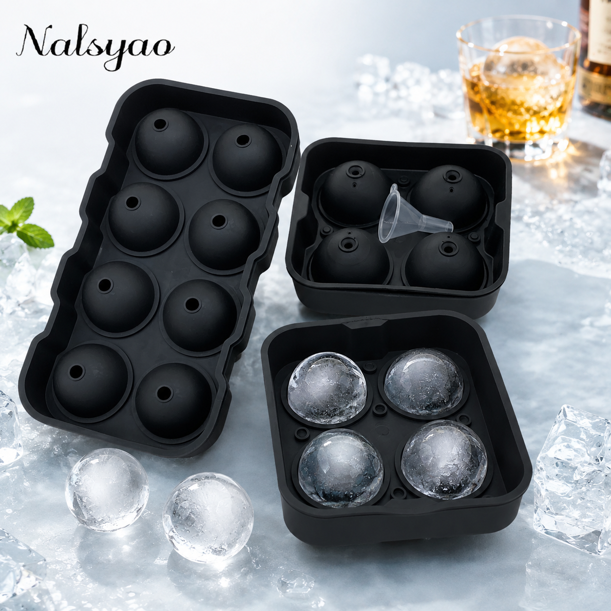 Wholesale Ice Cube Silicone Ic - Ice Mold Sphere avaliação e preço