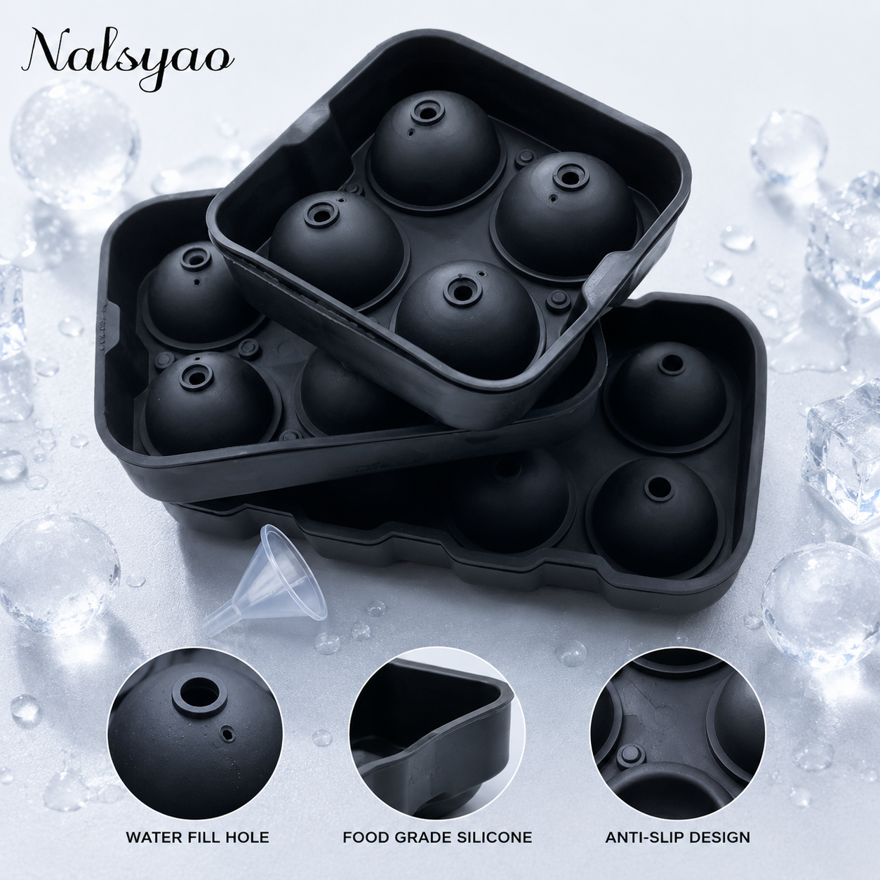 Wholesale Ice Cube Silicone Ic - Ice Mold Sphere avaliação e preço
