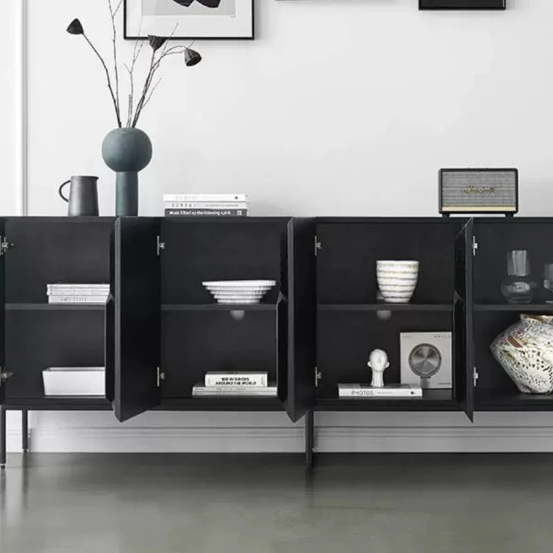 Solid Wood Black Display Cabin - Home Bar Lounge avaliação e preço