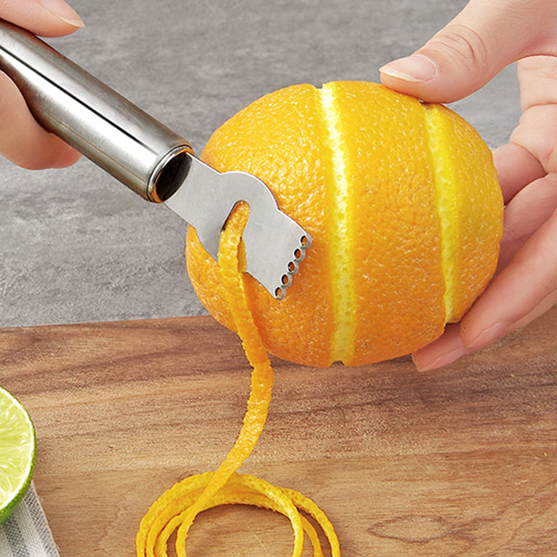 Orange Citrus Fruit Grater Pee - Peeler Channel Knife avaliação e preço