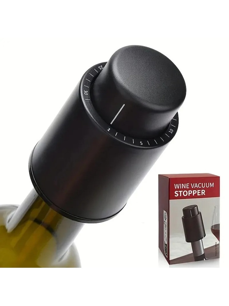 Vacuum Pump Wine Saver Cap Sto - Wine Preservation Pump avaliação e preço