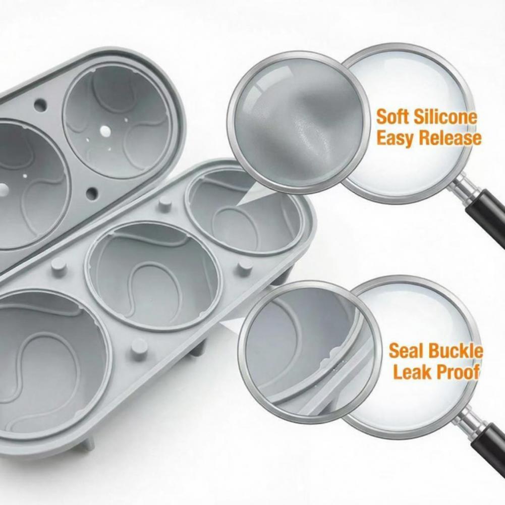 Silicone Ice Cube Tray Slow Me - Ice Mold Sphere avaliação e preço