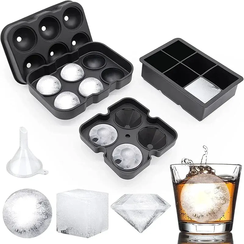 1pc Ice Cube Trays Silicone Ic - Ice Mold Sphere avaliação e preço