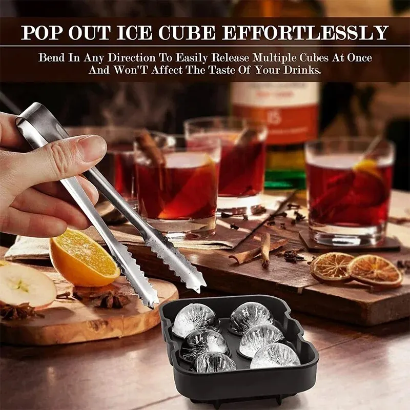 1pc Ice Cube Trays Silicone Ic - Ice Mold Sphere avaliação e preço