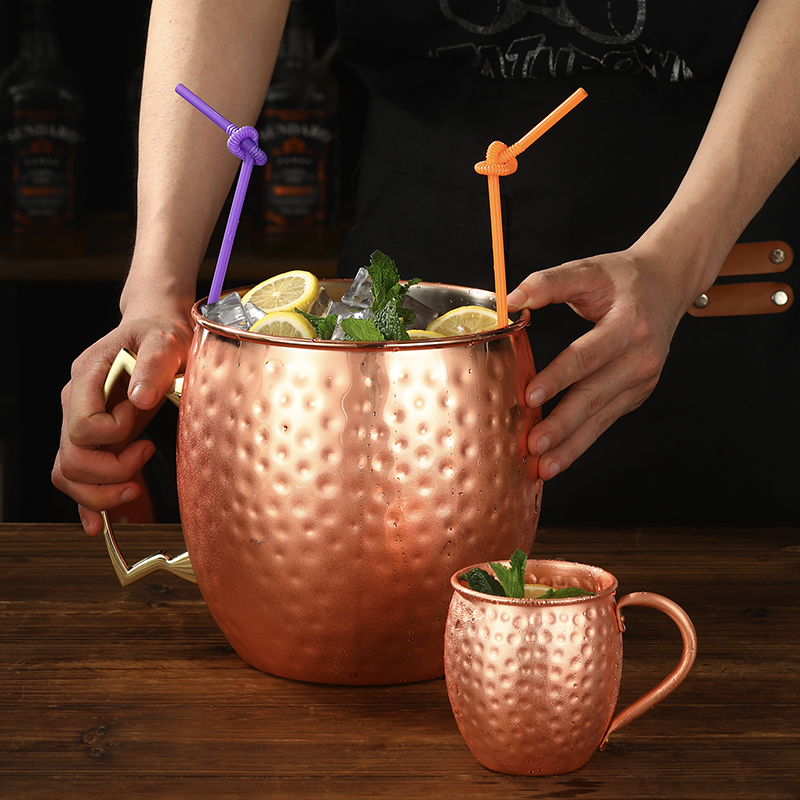 Giant Hammered Moscow Mule Mug - Mule Copper Mug avaliação e preço