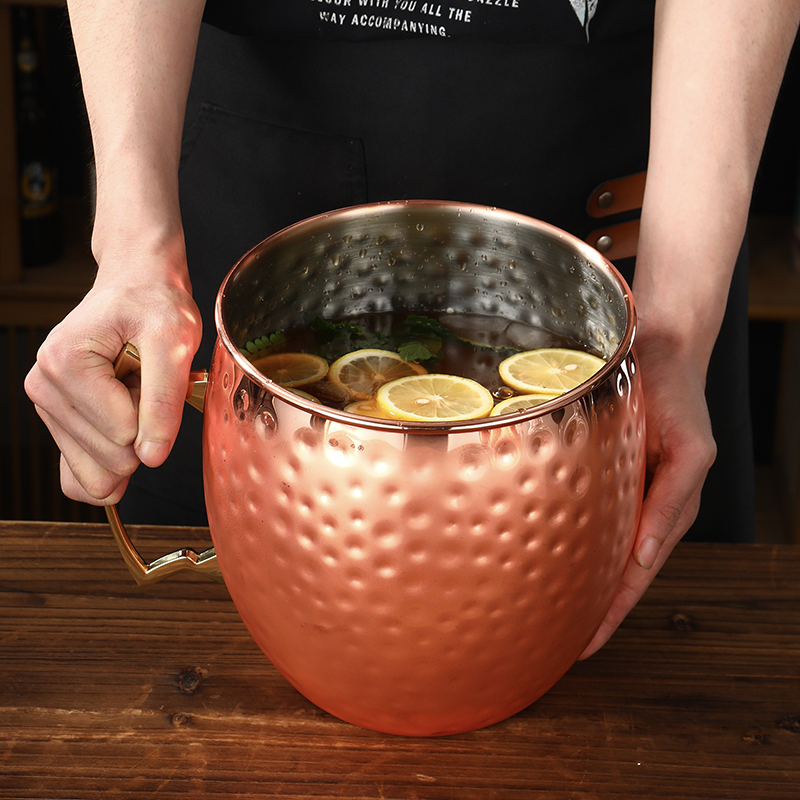 Giant Hammered Moscow Mule Mug - Mule Copper Mug avaliação e preço