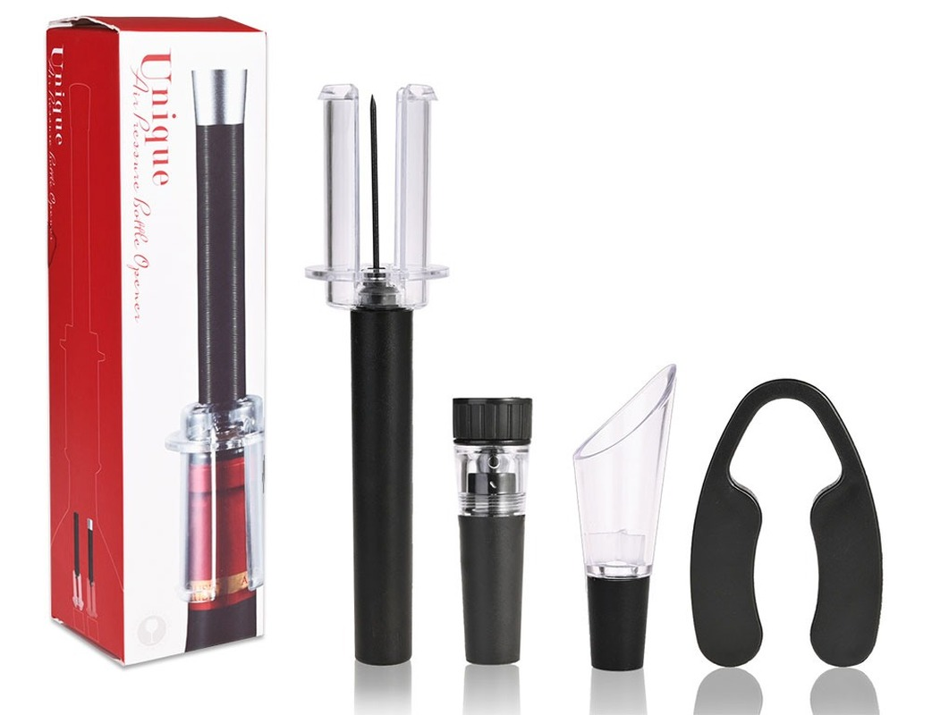 Air Pump Wine Bottle Opener Ai - Wine Preservation Pump avaliação e preço