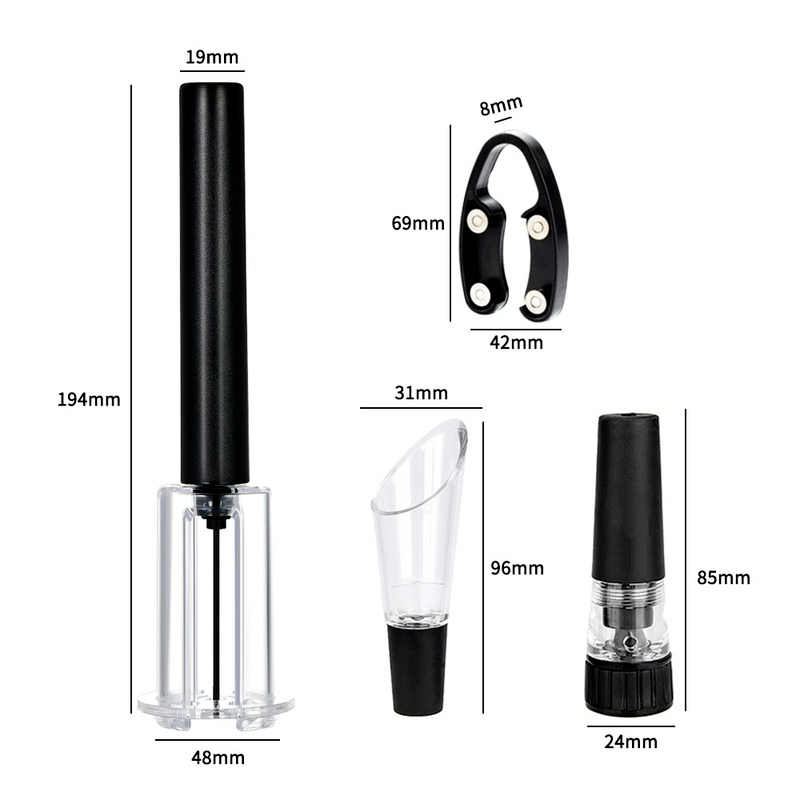 Air Pump Wine Bottle Opener Ai - Wine Preservation Pump avaliação e preço
