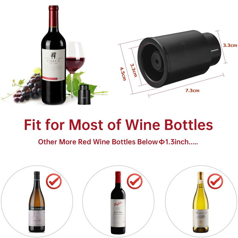 LMETJMA Wine Bottle Stoppers R - Wine Preservation Pump avaliação e preço