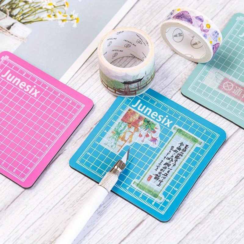 2Pcs Mini Cutting Pad Handmade - Bar Mat Rubber avaliação e preço