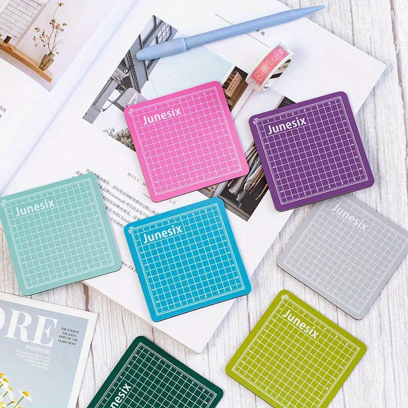 2Pcs Mini Cutting Pad Handmade - Bar Mat Rubber avaliação e preço